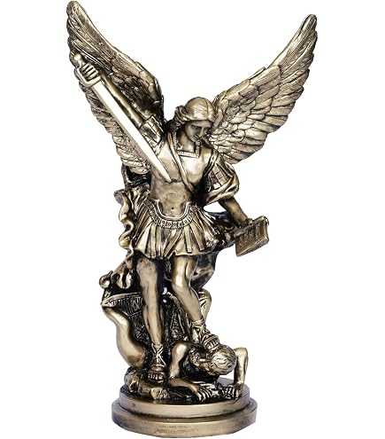 Amazon.com: San Miguel Arcangel Statue 12inch St Michael Statue